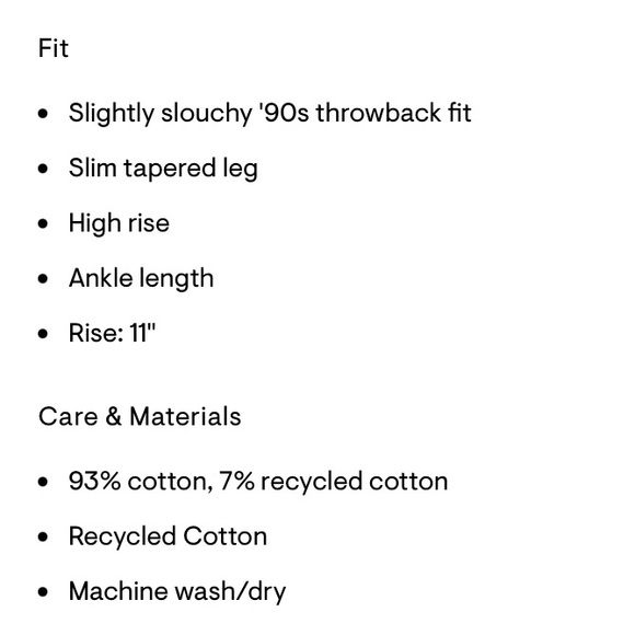 AERO NWT Women’s High-Rise Distressed Mom Jeans - black, size 8 - Picture 13 of 13